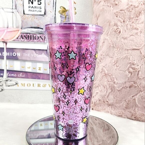 {Hello Kitty} Pink Confetti Travel Cup - Picture 6 of 8